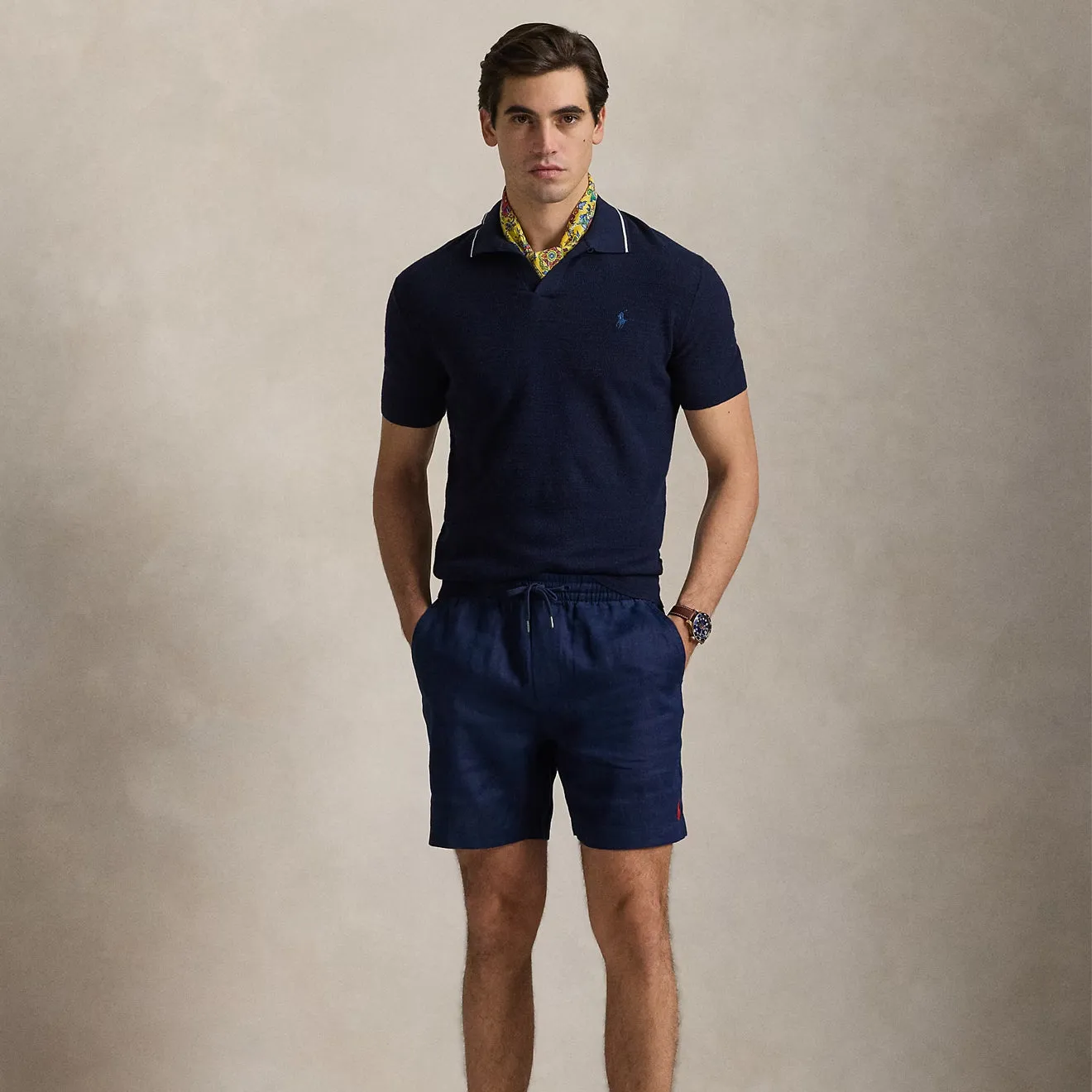 Polo Ralph Lauren Prepsters Flat Front Classic Newport Navy