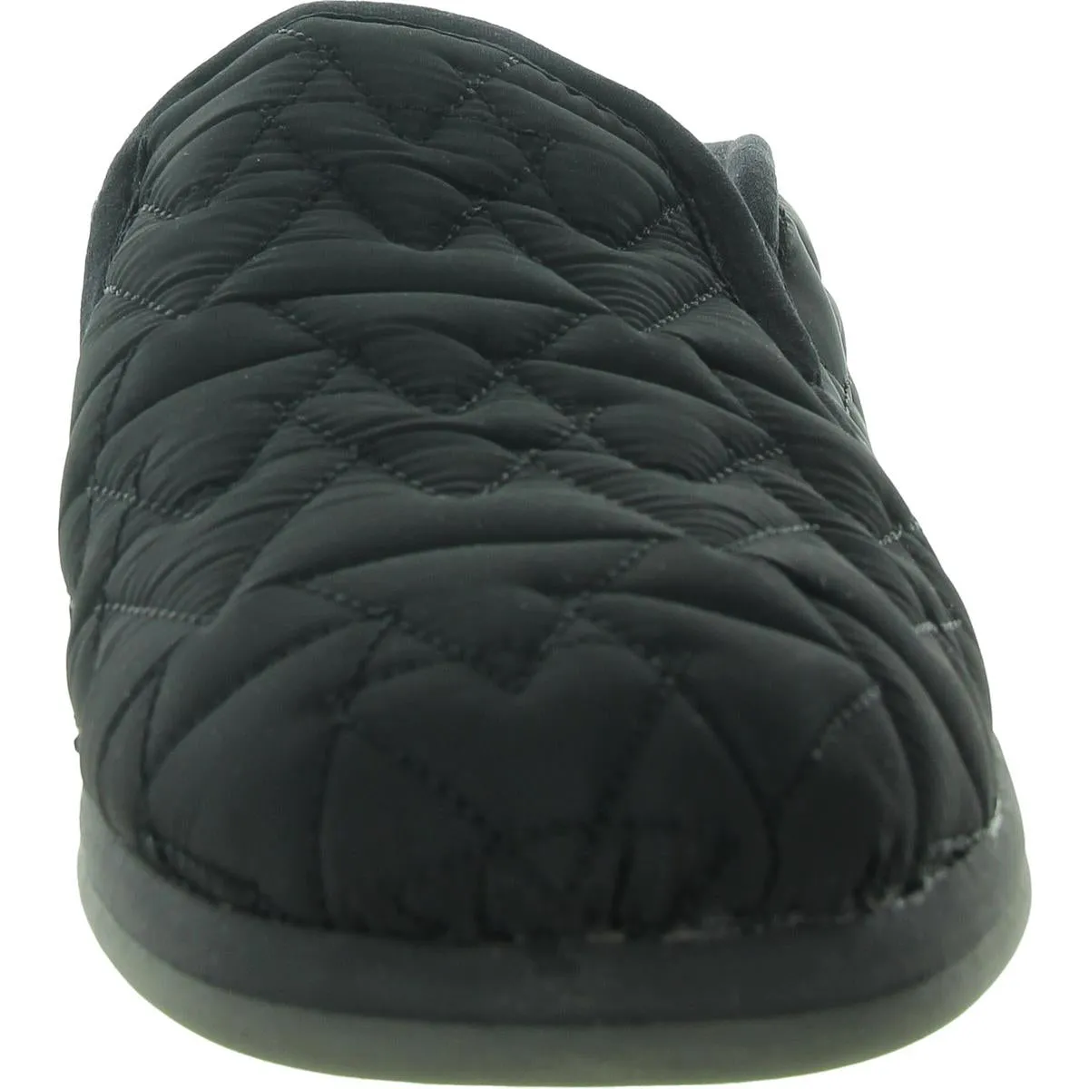 Preston Womens Faux Fur Lined Quilted Slide Slippers