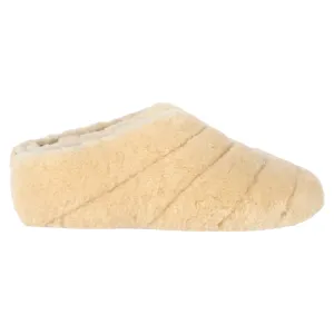 Proenza Schouler Rondo Shearling Slippers in Cream Sheepskin Fur