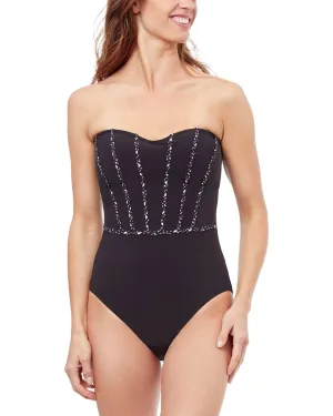 Profile by Gottex Bash Bandeau One-Piece