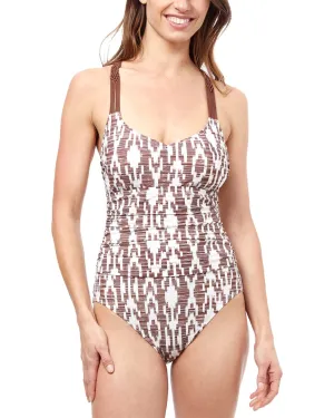 Profile by Gottex Iota Round Neck One-Piece