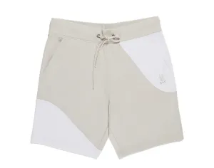 Psycho Bunny Men's Kenney Sweatshort Natural Linen B6R933Y1FT-NTN