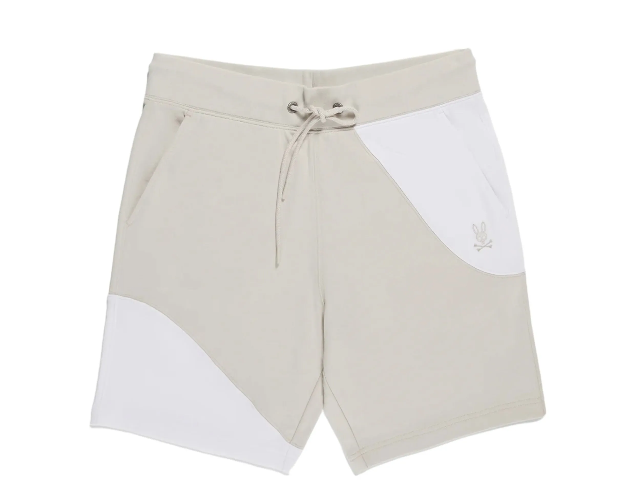 Psycho Bunny Men's Kenney Sweatshort Natural Linen B6R933Y1FT-NTN