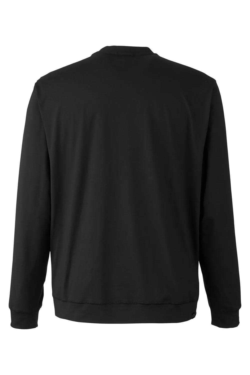 Puma Mens Cloudspun Moisture Wicking Crewneck Sweatshirt - Black