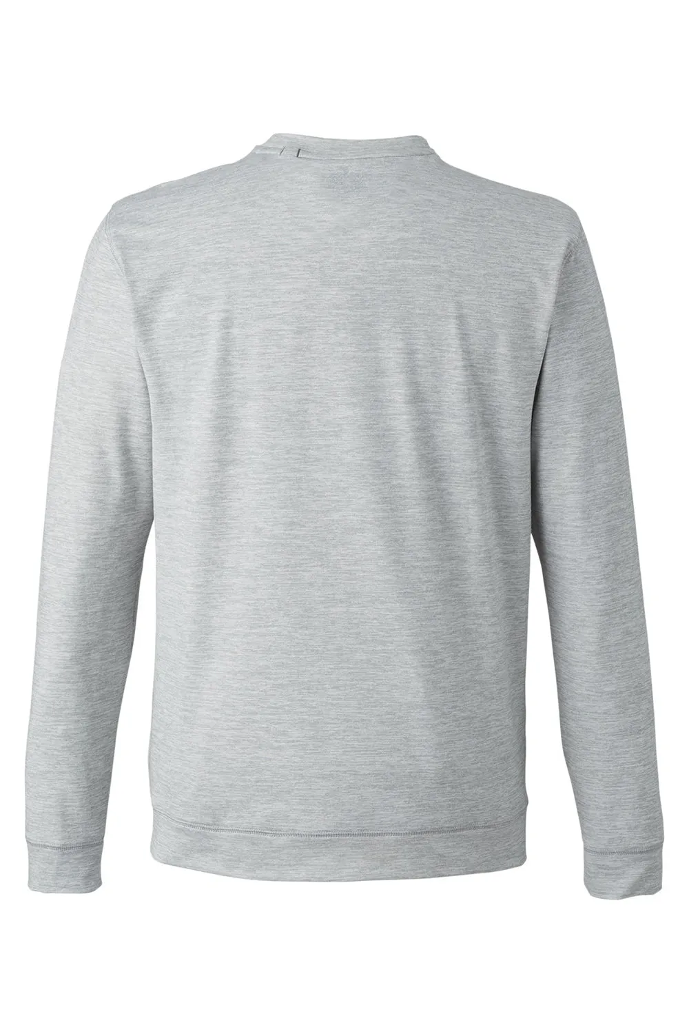 Puma Mens Cloudspun Moisture Wicking Crewneck Sweatshirt - High Rise Grey