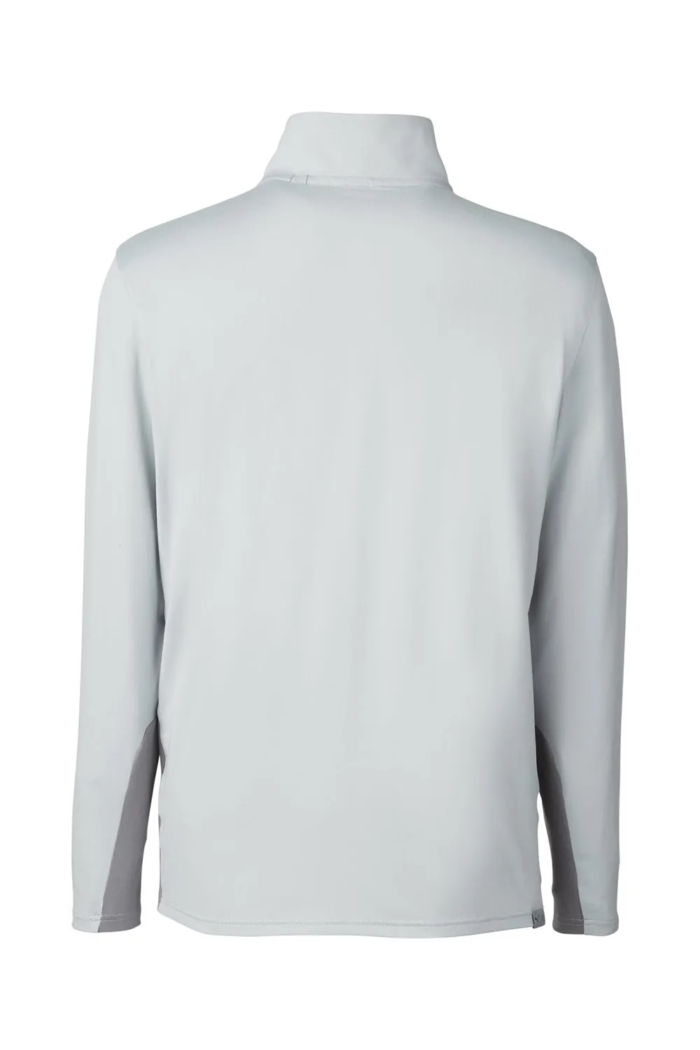 Puma Mens Gamer Moisture Wicking 1/4 Zip Sweatshirt - High Rise Grey - Closeout