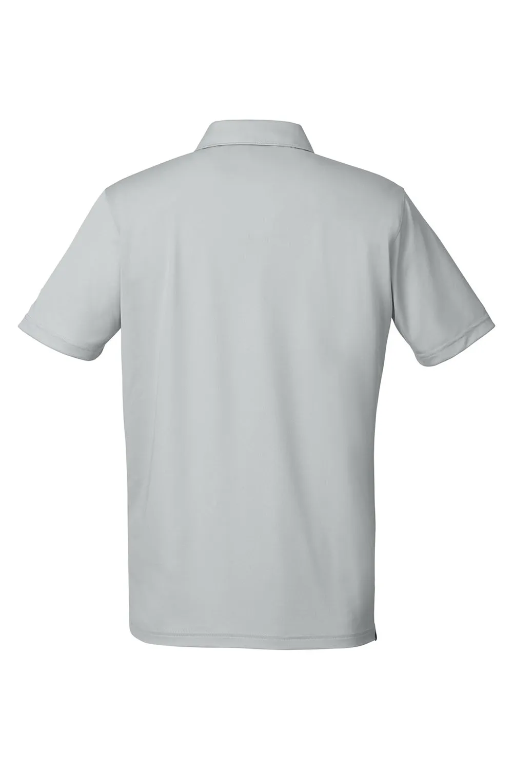 Puma Mens Gamer Moisture Wicking Short Sleeve Polo Shirt - High Rise Grey - Closeout