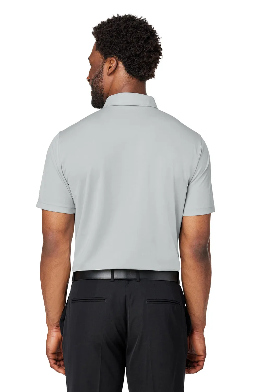 Puma Mens Gamer Moisture Wicking Short Sleeve Polo Shirt - High Rise Grey - Closeout