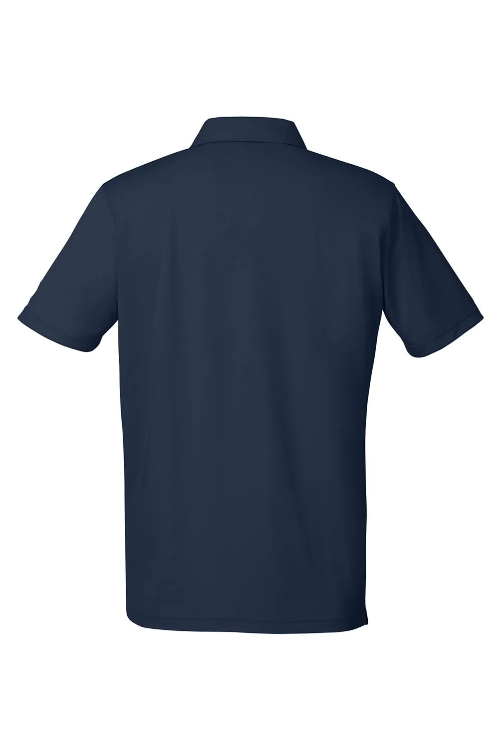 Puma Mens Gamer Moisture Wicking Short Sleeve Polo Shirt - Navy Blue - Closeout