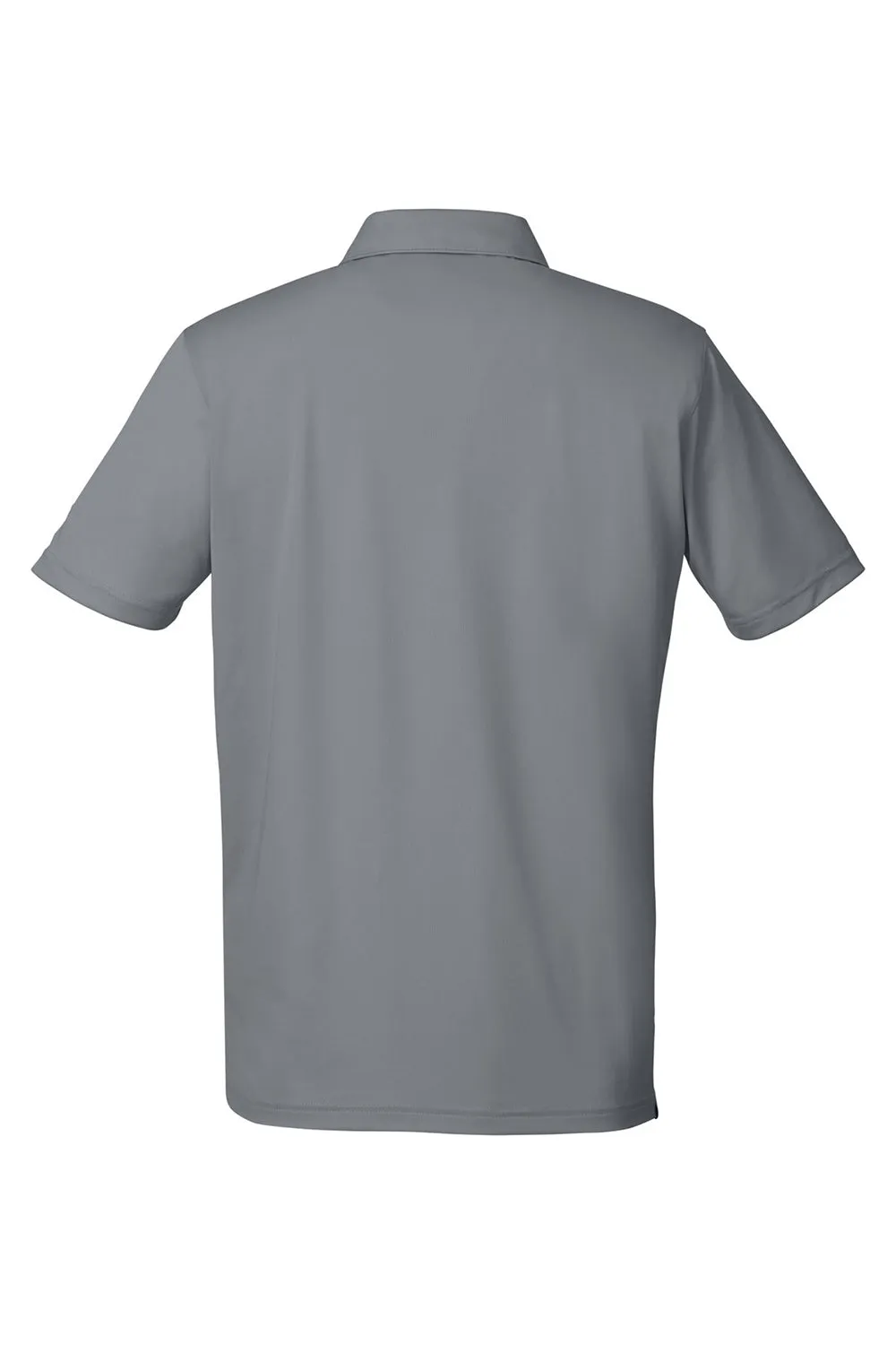 Puma Mens Gamer Moisture Wicking Short Sleeve Polo Shirt - Quiet Shade Grey - Closeout