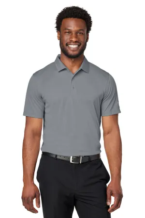 Puma Mens Gamer Moisture Wicking Short Sleeve Polo Shirt - Quiet Shade Grey - Closeout
