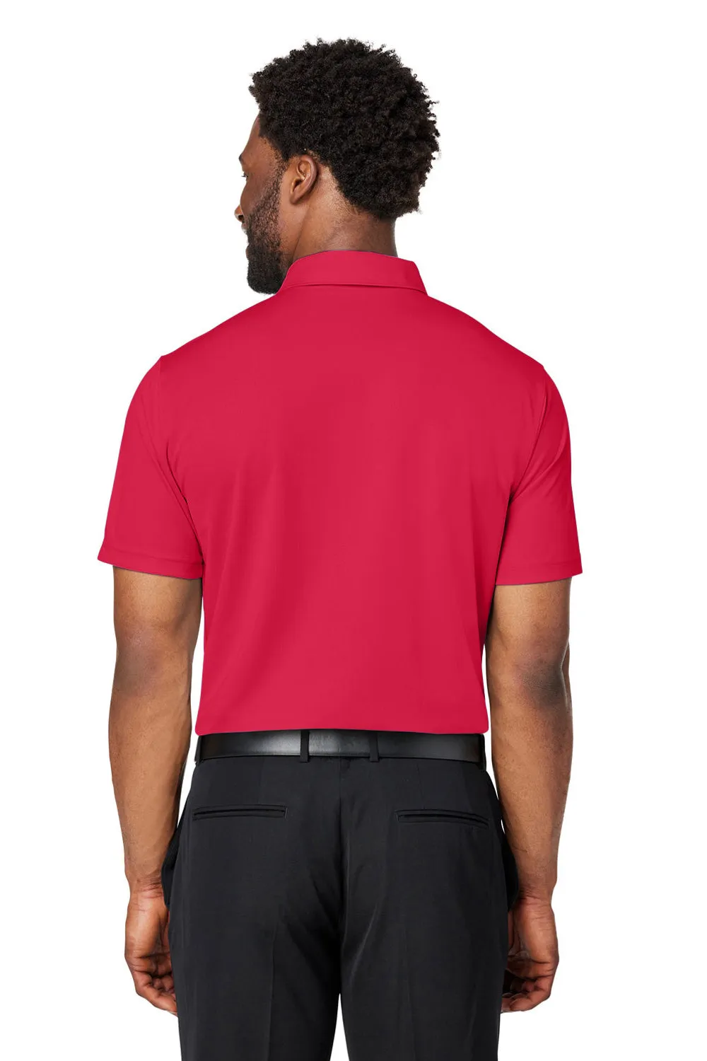 Puma Mens Gamer Moisture Wicking Short Sleeve Polo Shirt - Ski Patrol Red - Closeout
