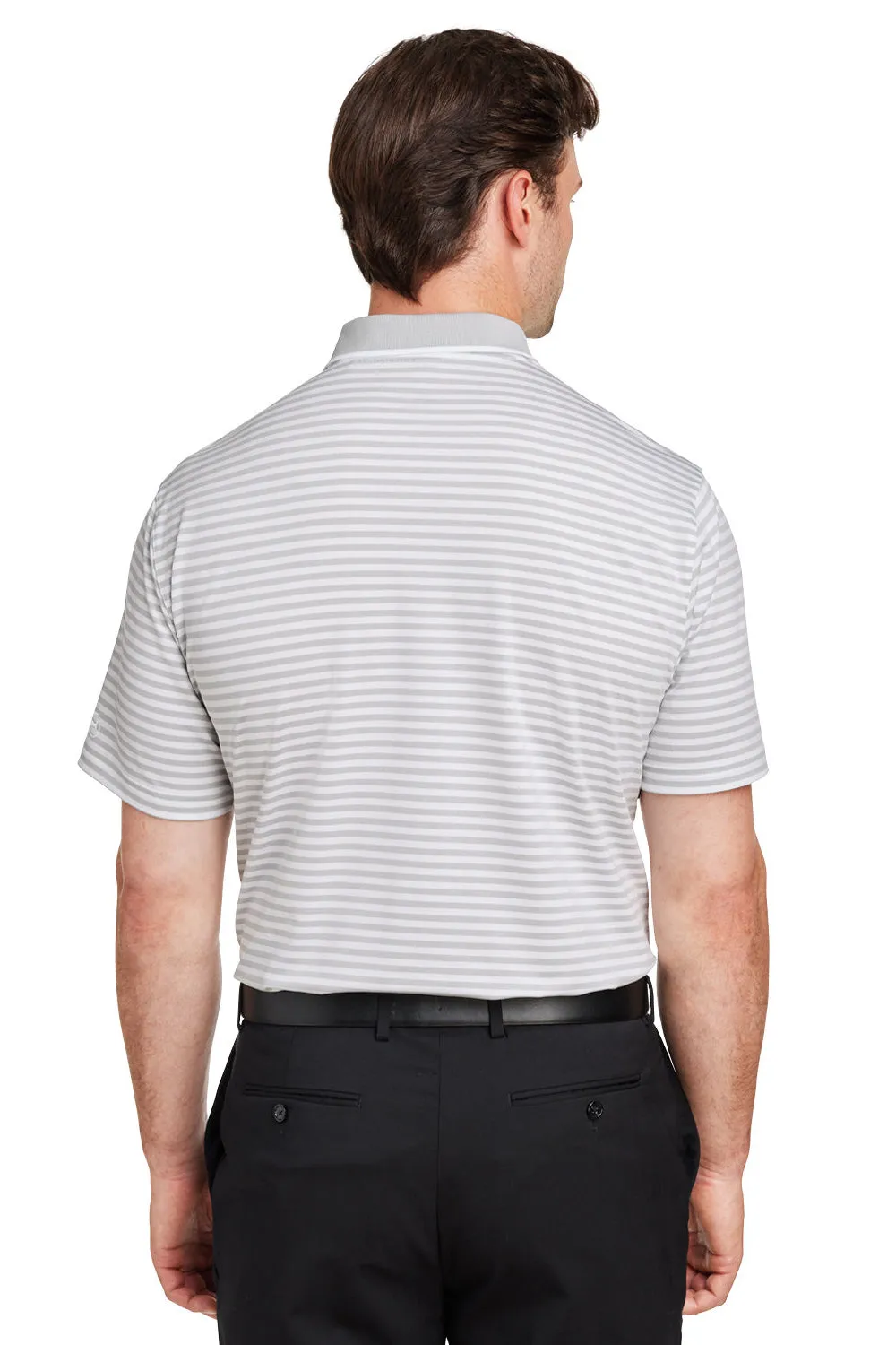 Puma Mens Mattr Feeder Moisture Wicking Short Sleeve Polo Shirt - High Rise Grey