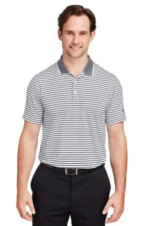 Puma Mens Mattr Feeder Moisture Wicking Short Sleeve Polo Shirt - Quiet Shade Grey