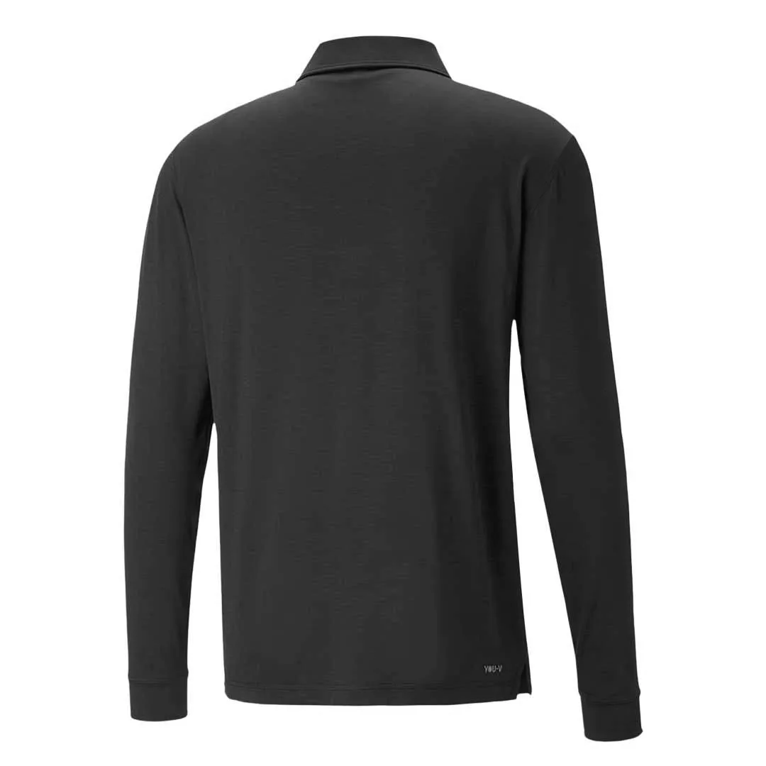 Puma - Men's You-V Long Sleeve Polo (539106 02)