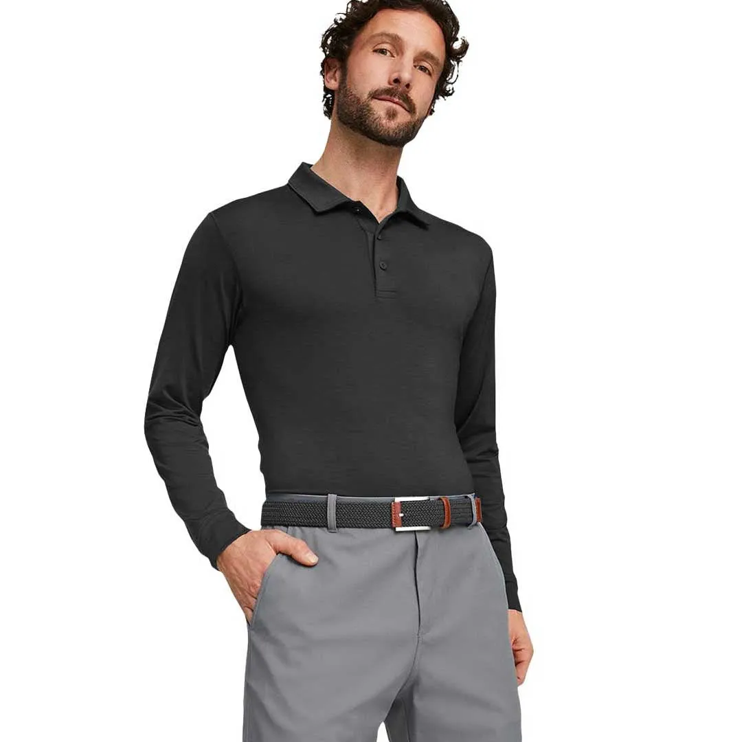 Puma - Men's You-V Long Sleeve Polo (539106 02)