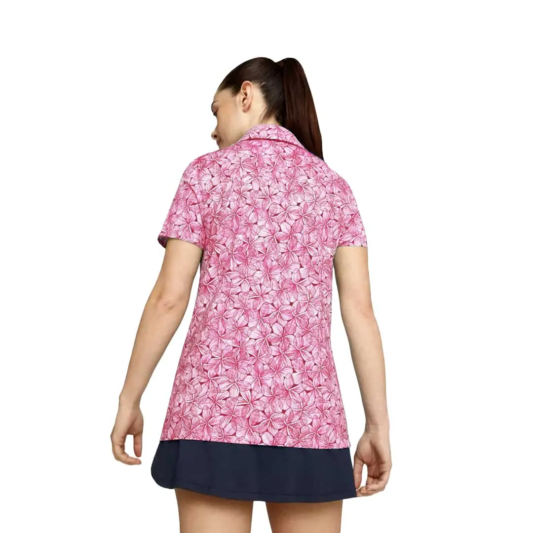 Puma - Women's MATTR Plumeria Short Sleeve Polo (621637 03)