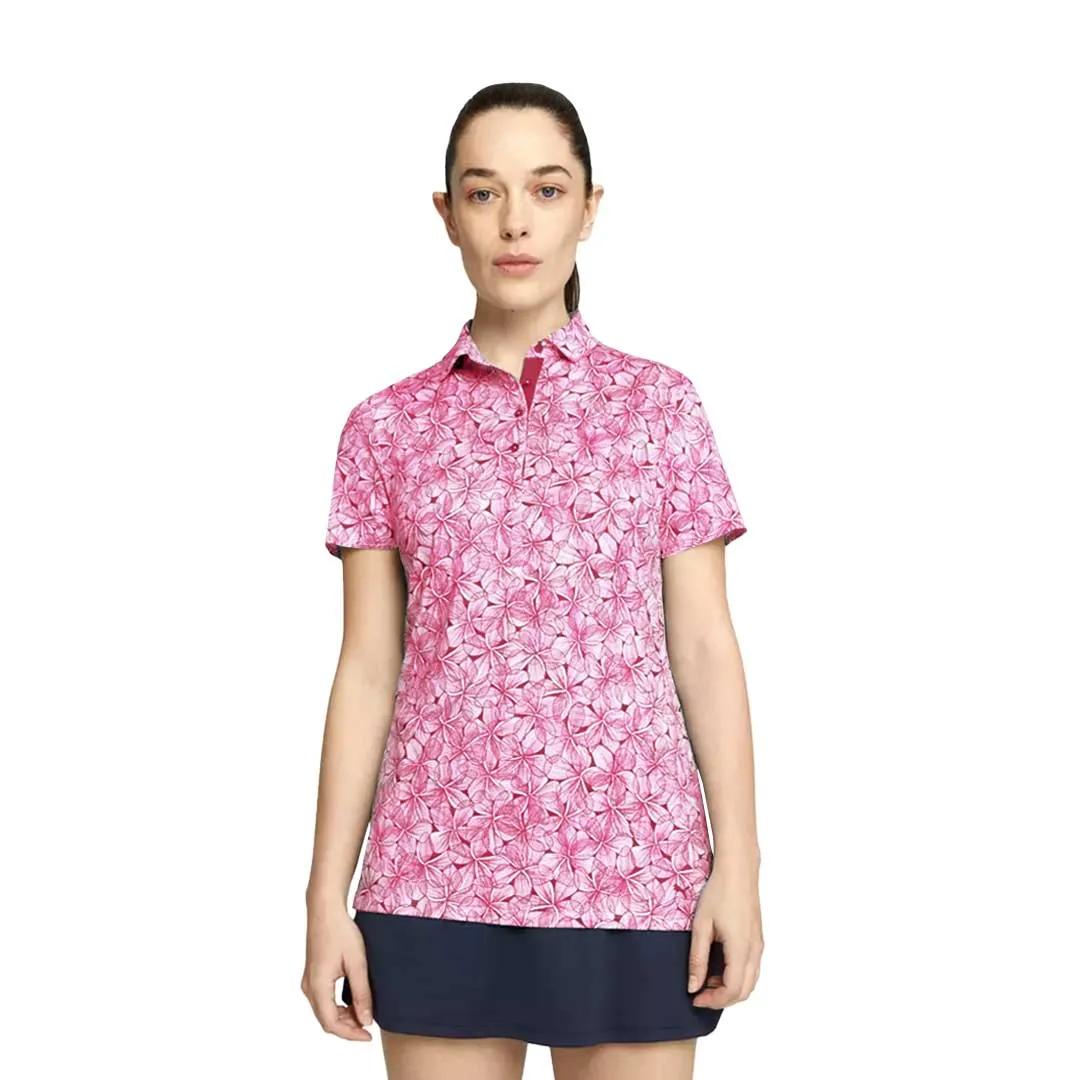 Puma - Women's MATTR Plumeria Short Sleeve Polo (621637 03)