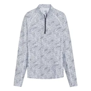 Puma - Women's You-V Microdot 1/4 Zip Sweater (623934 02)