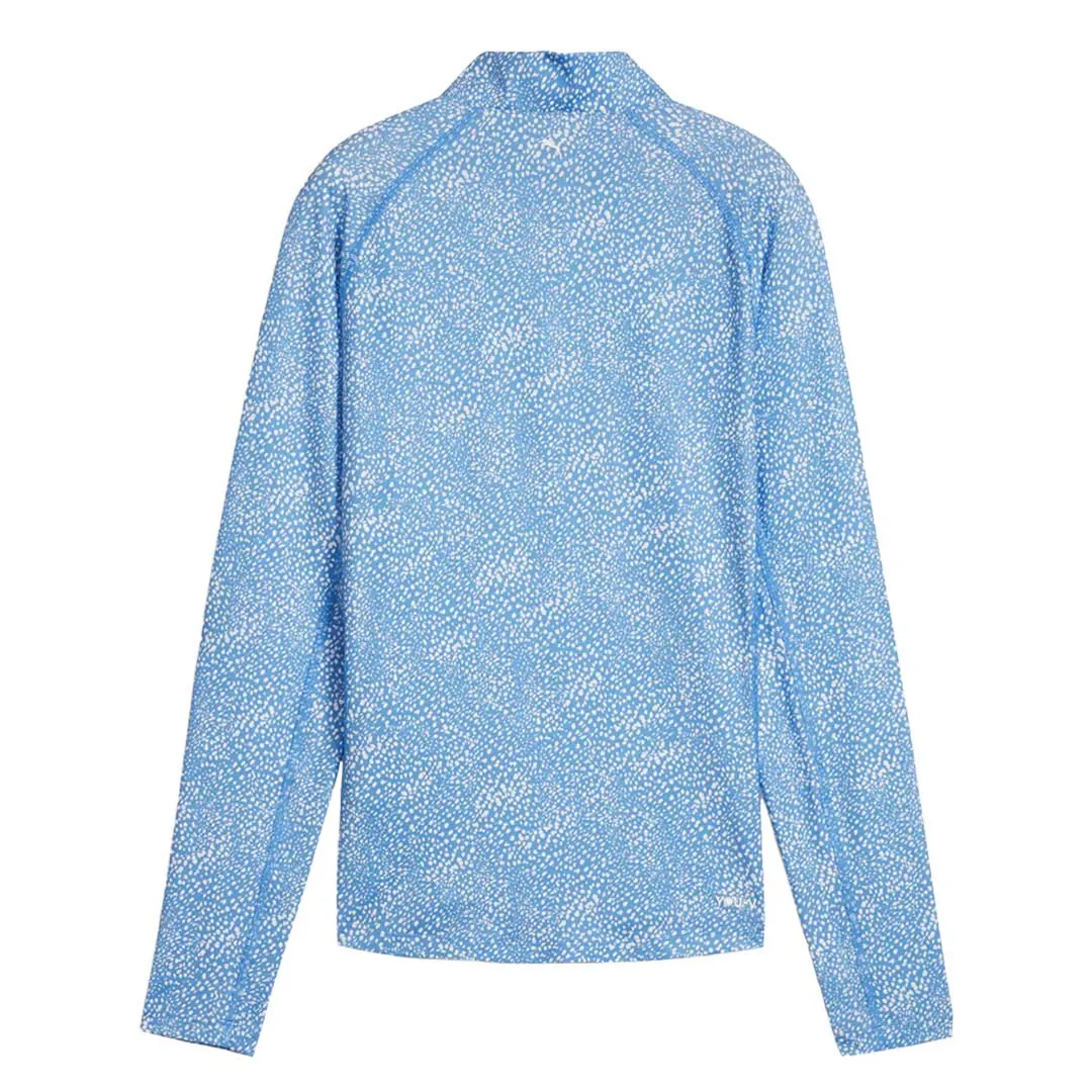 Puma - Women's You-V Microdot Quarter-Zip Golf Sweater (623934 01)