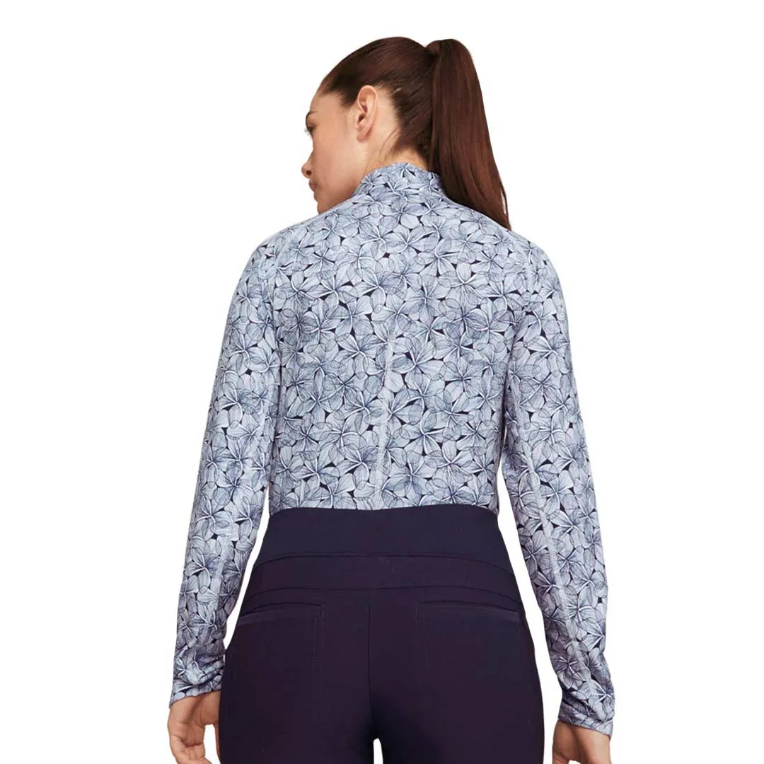 Puma - Women's You-V Plumeria 1/4 Zip Sweater (622788 01)