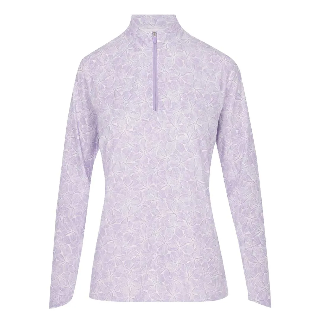 Puma - Women's You-V Plumeria 1/4 Zip Sweater (622788 02)