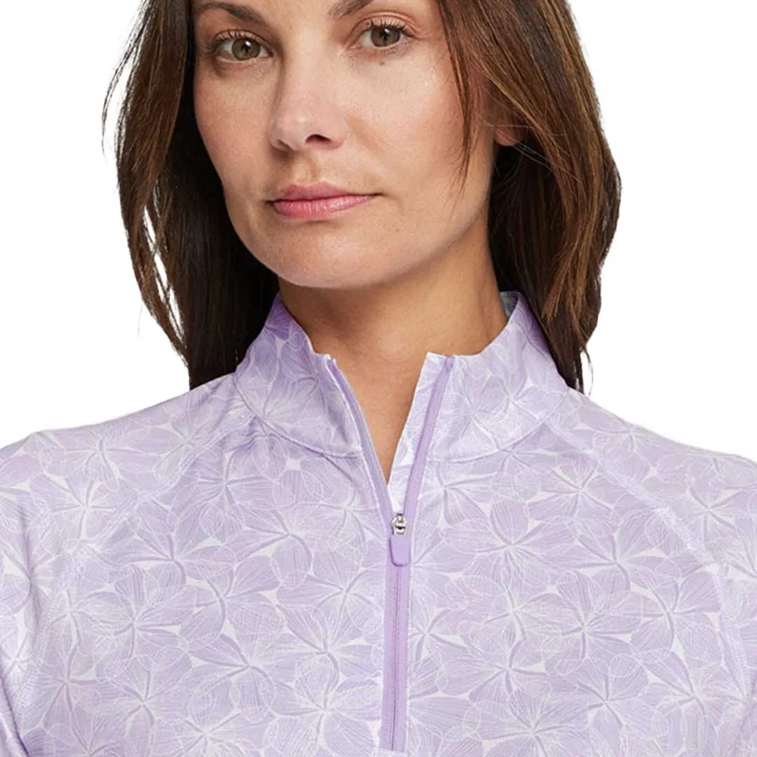 Puma - Women's You-V Plumeria 1/4 Zip Sweater (622788 02)