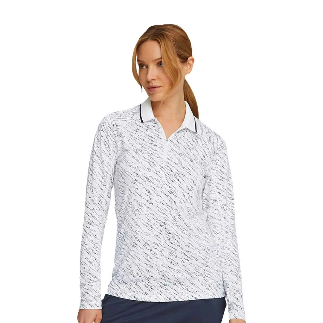 Puma - Women's Youv Whitewater Long Sleeve Polo (539036 01)