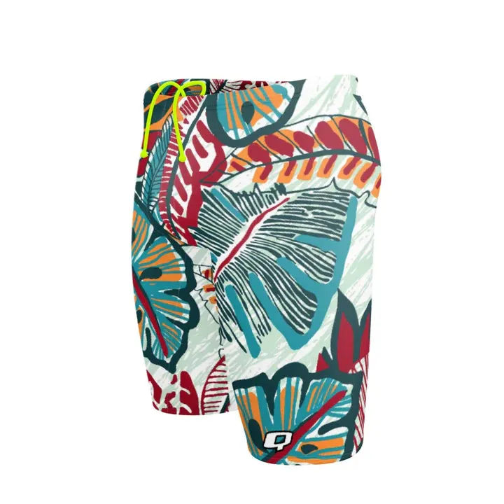 Q Swimwear Flower Forest Jammer