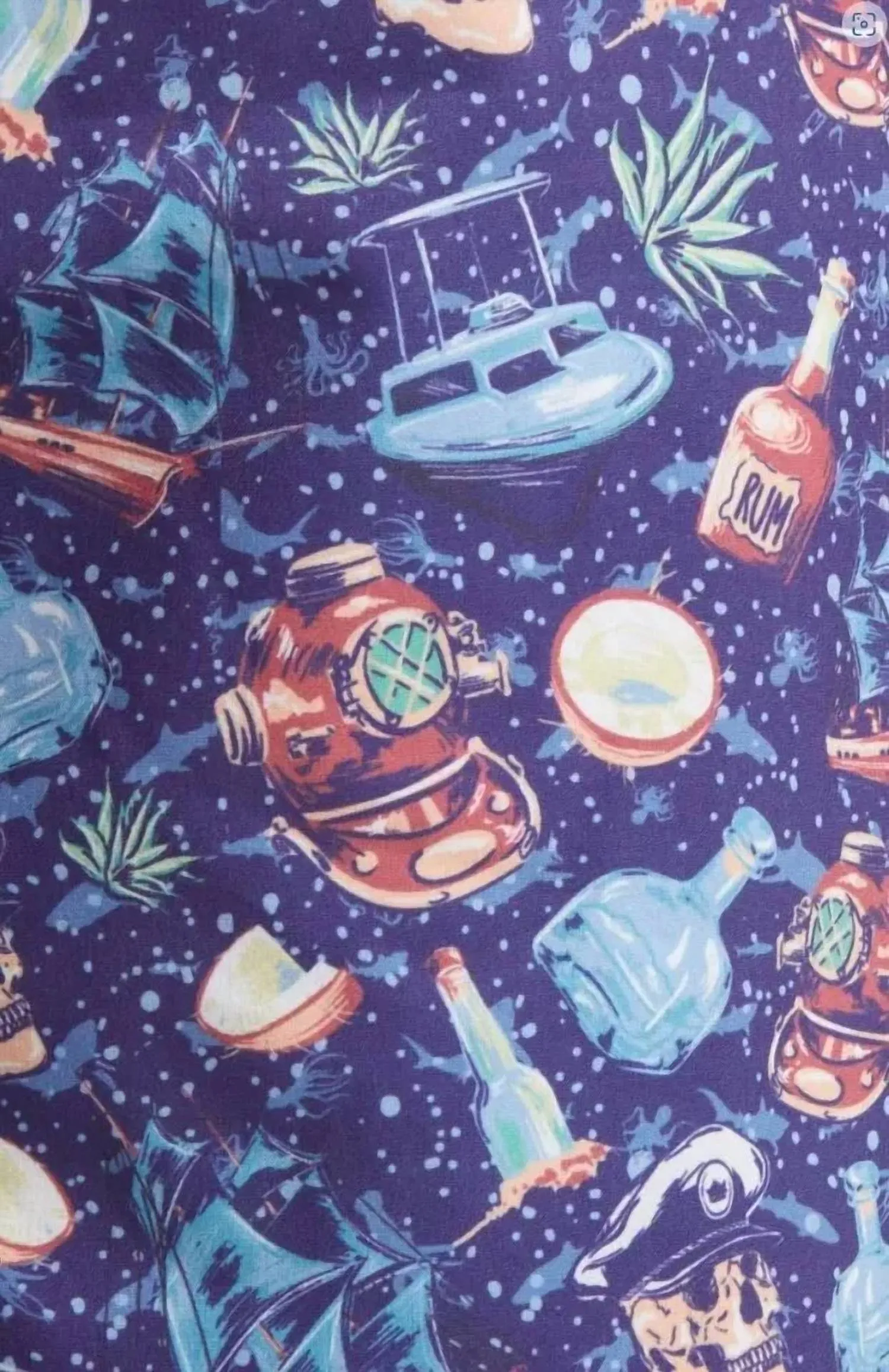 Quick-Drying Swim Trunks In Blue