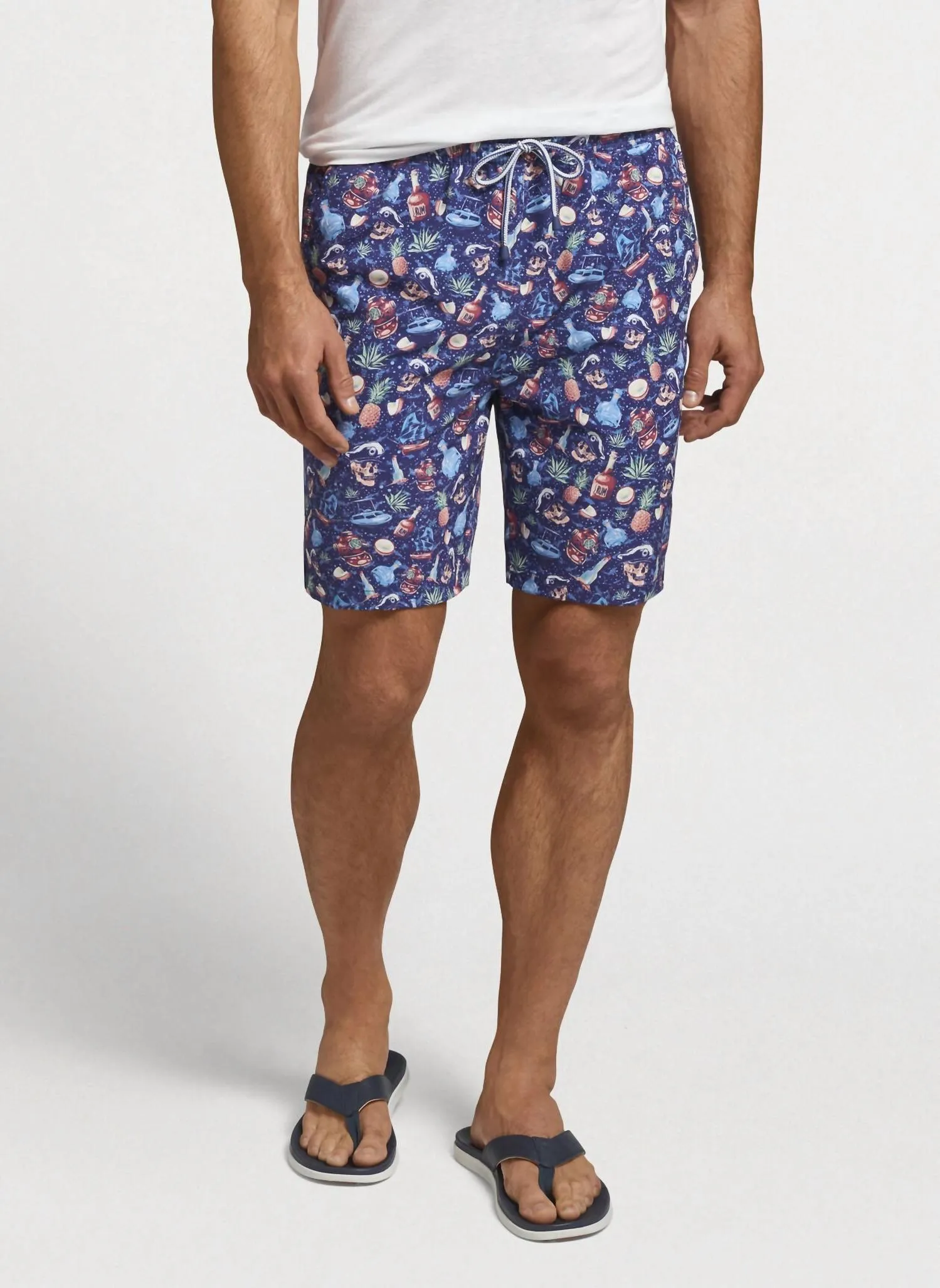 Quick-Drying Swim Trunks In Blue