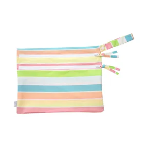Rainbow Stripes - Waterproof Wet Bag (for Mealtime, On-the-go, And More!) Babykids_Bapron-Baby