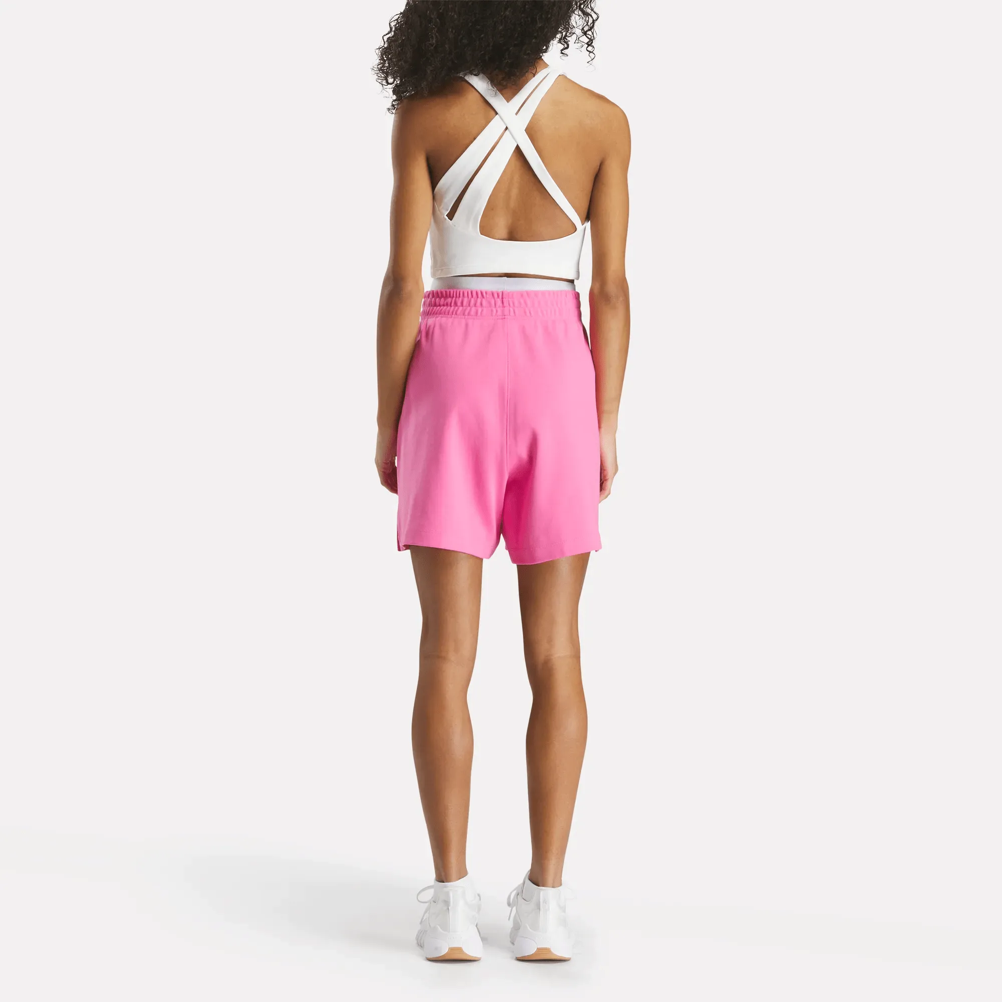 Reebok Shoes Women's Identity High-Rise Shorts 5"
