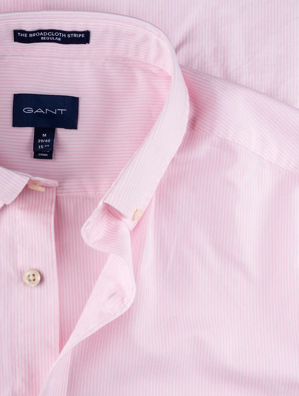 Regular Fit Broadcloth Banker Buttondown California Pink
