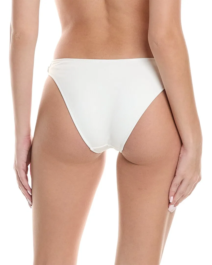 Reiss Iris Button Detail Bikini Top