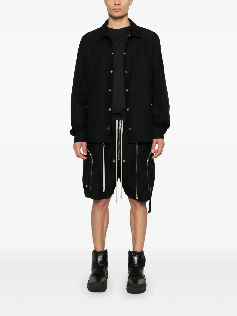 RICK OWENS DRKSHDW - Men Bauhaus Shorts Shoes_rick-owens-drksh