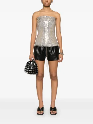 RICK OWENS - Women Pelle Boxer Shorts Shoes_rick-owens