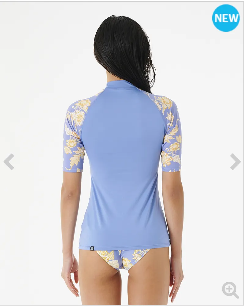 Ripcurl Oceans Together Short Sleeve Uv Top