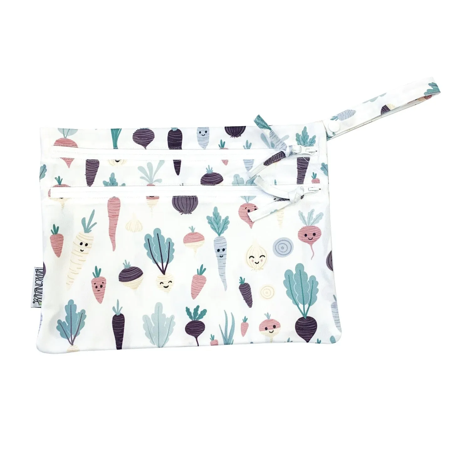 Root Veggies - Waterproof Wet Bag (for Mealtime, On-the-go, And More!) Babykids_Bapron-Baby