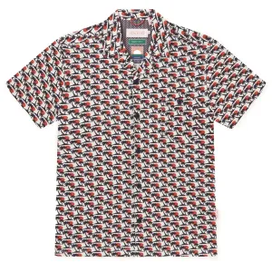 Sealskinz Bexwell UV Protection SS Jersey Palm Print Shirt Navy