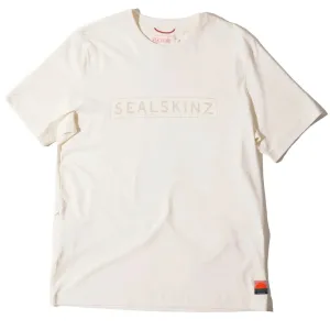Sealskinz Litcham Icon UV Protection Tee Cream