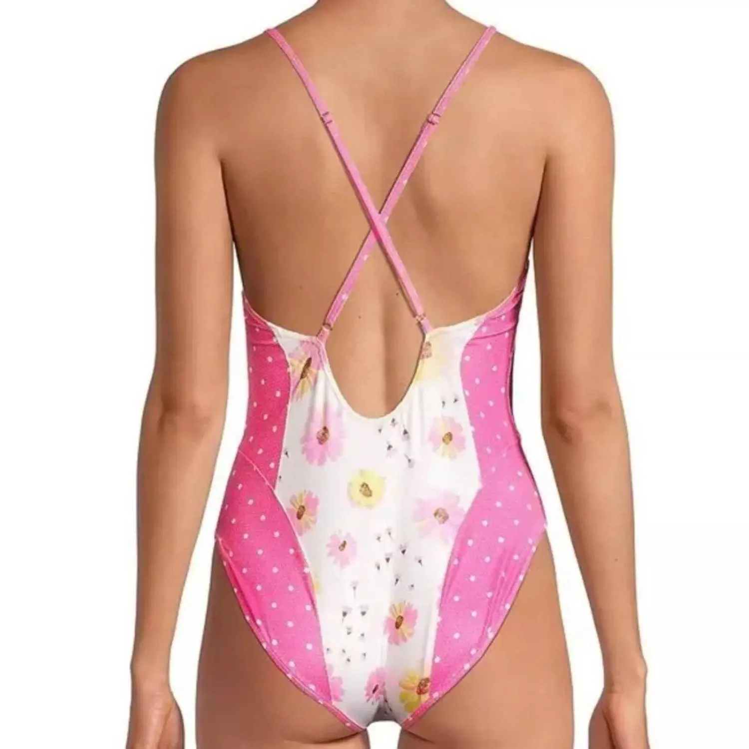 Shailee One Piece In Bright Peony