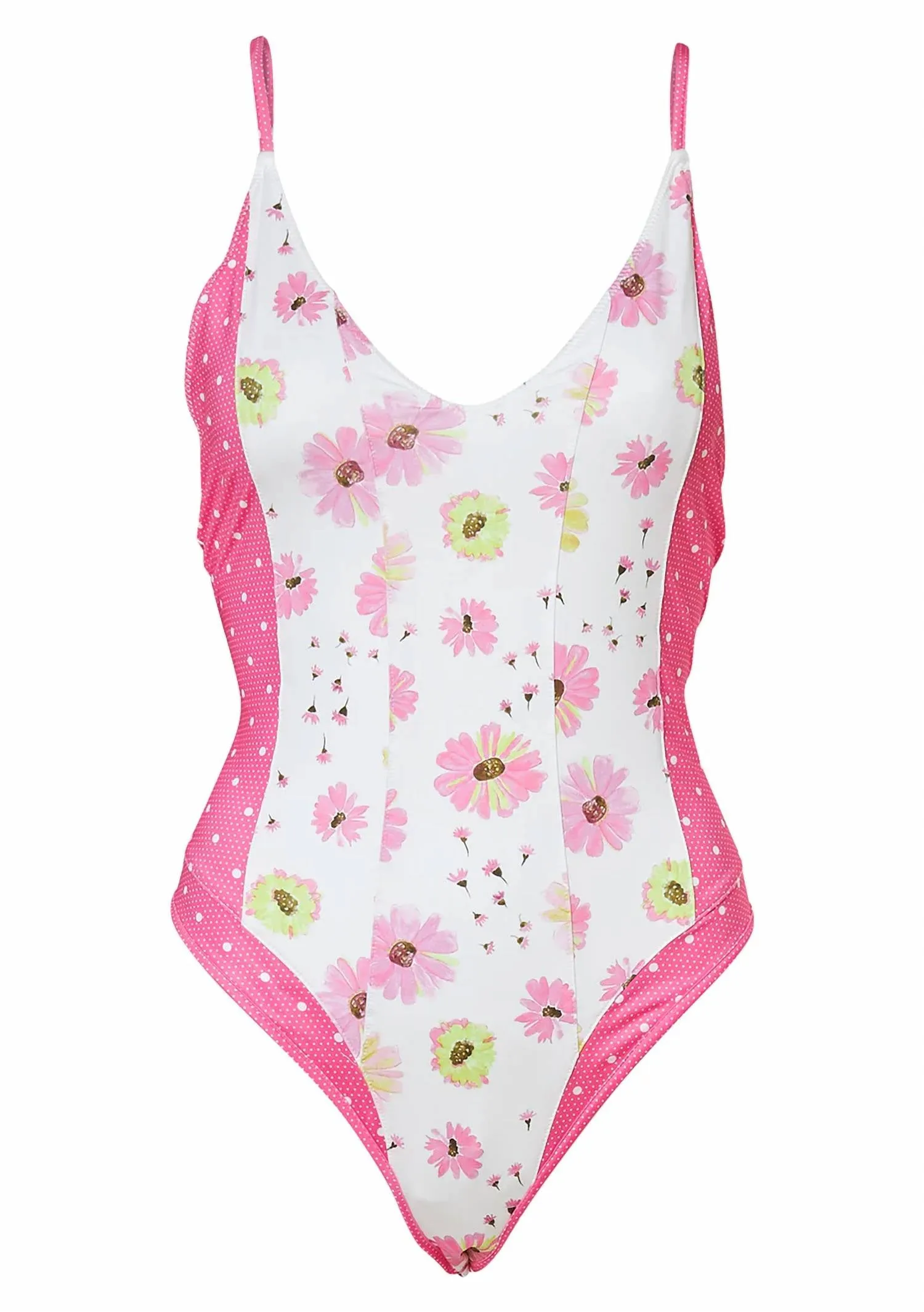 Shailee One Piece In Bright Peony