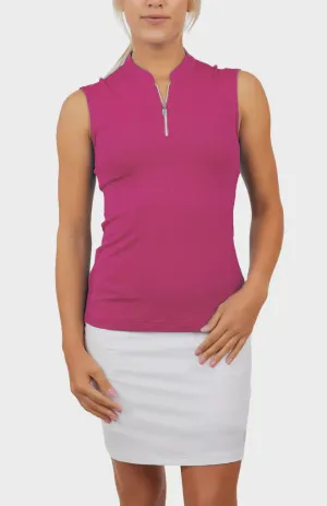 Sofibella Gold Sleeveless Tank - Pink Clothing Sofibella Women