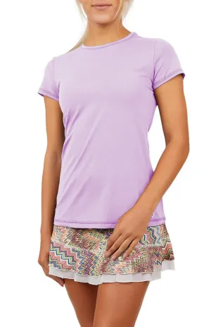 Sofibella UV Short Sleeve Top - Lavendar Clothing Sofibella Women