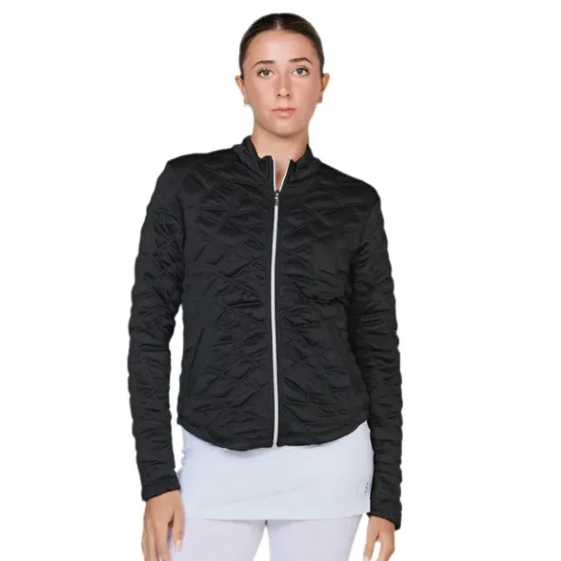 Sofibella Women's UV Staples 24” Quilt Jacket - Black Clothing Sofibella Women