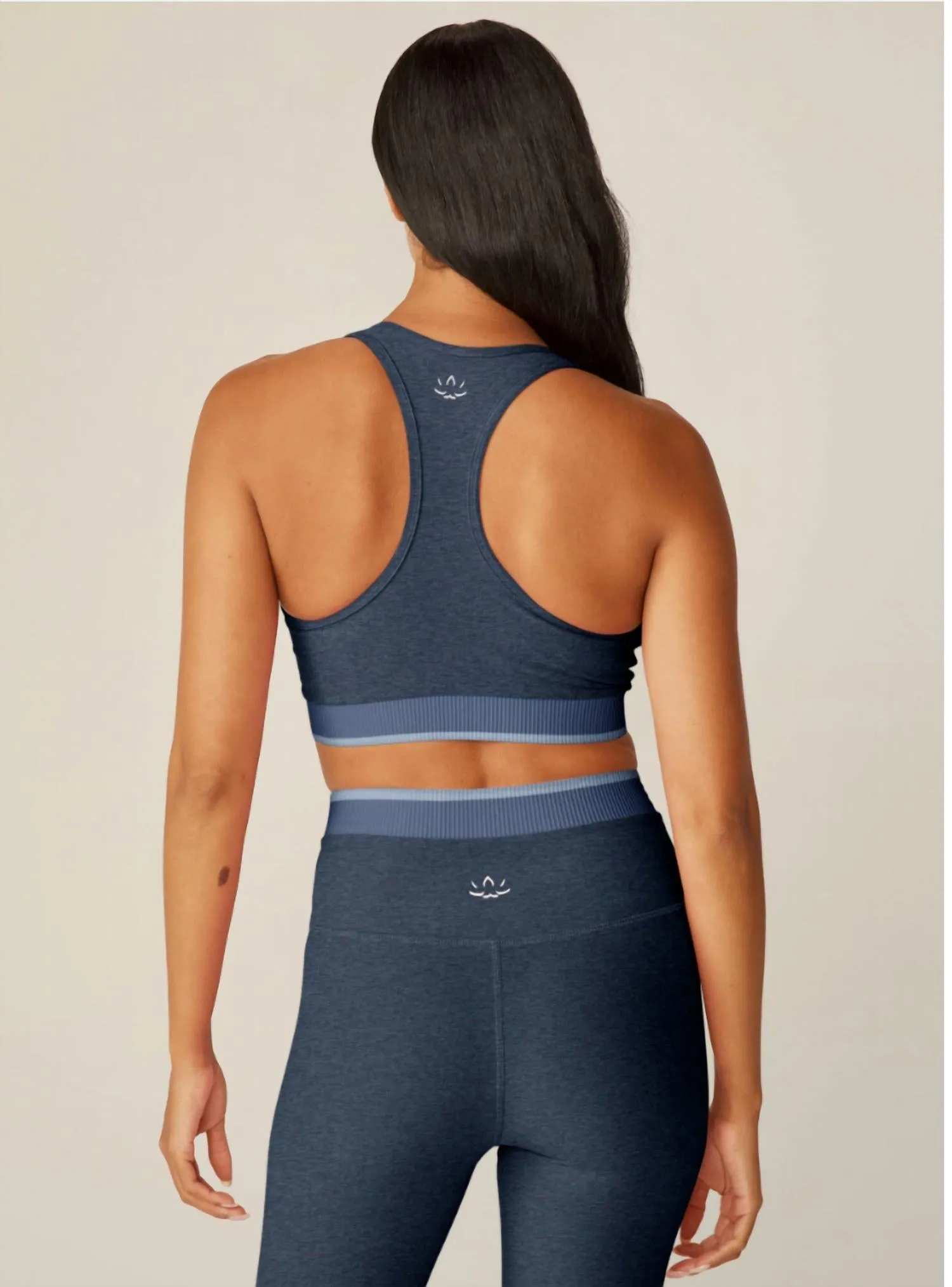 Spacedye In The Mix Bra In Nocturnal Navy