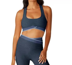 Spacedye In The Mix Bra In Nocturnal Navy
