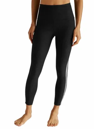 Spacedye Shine On Leggings In Black