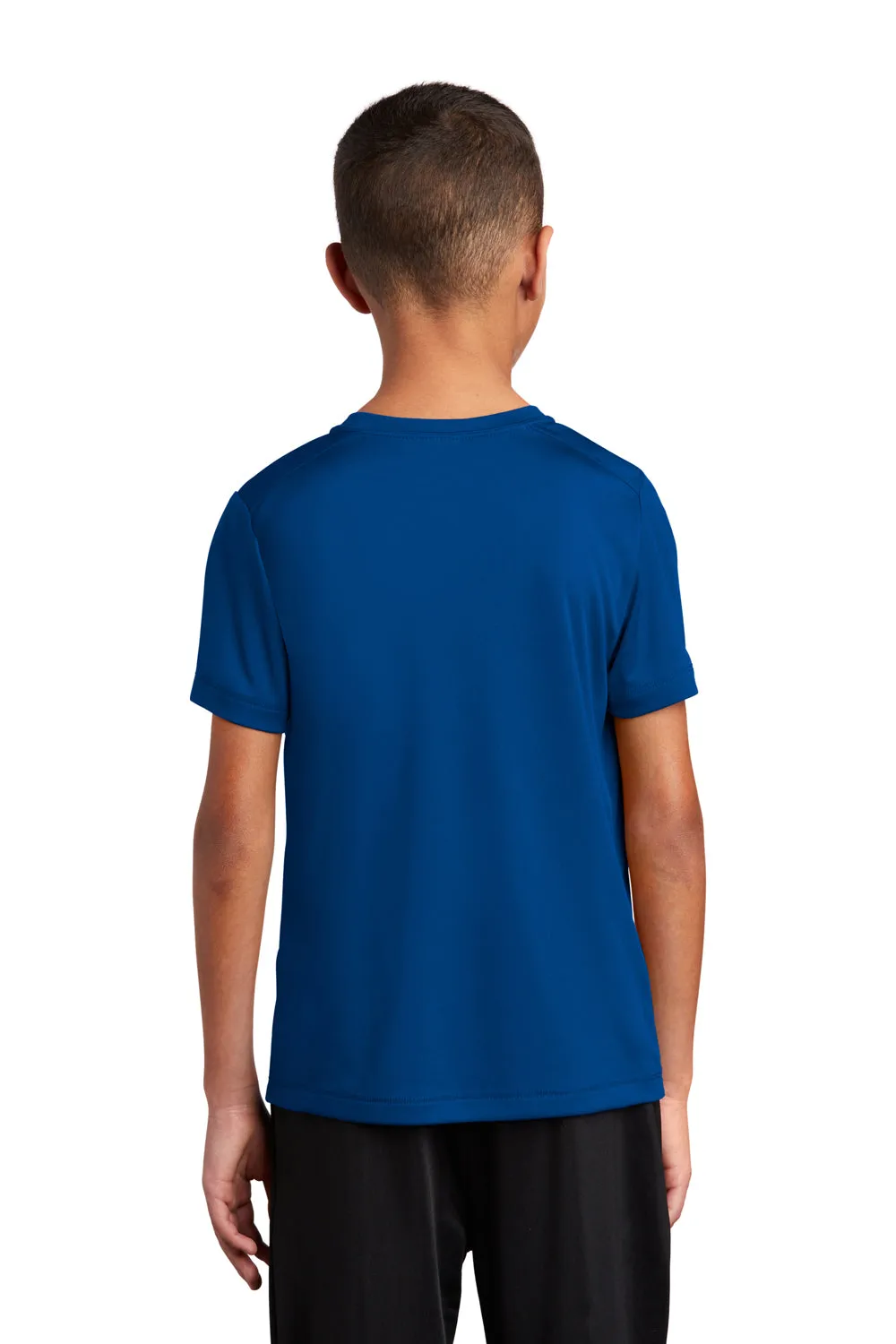 Sport-Tek Youth Moisture Wicking Short Sleeve Crewneck T-Shirt - True Royal Blue